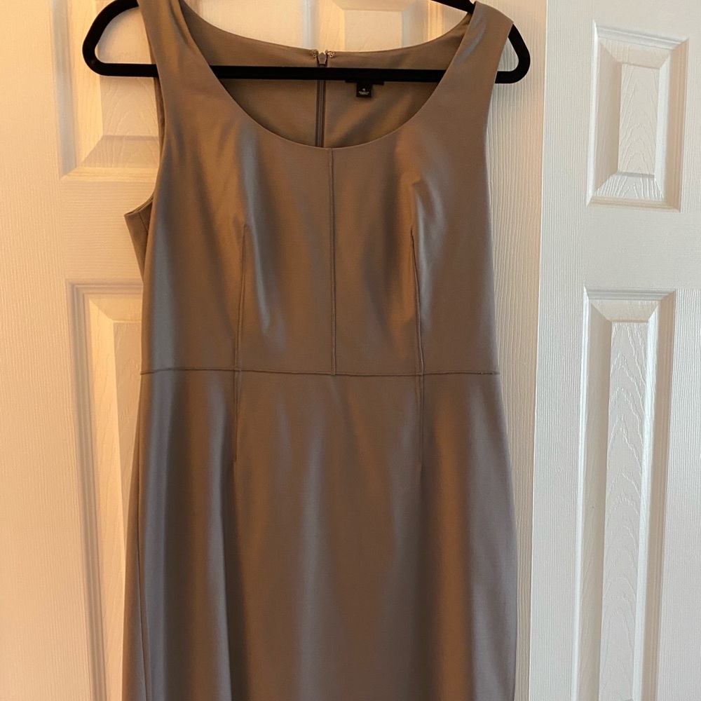 Khaki Pencil Dress - Ann Taylor